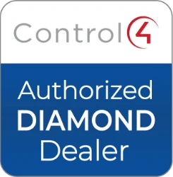 Control4 Authorised Diamond Dealer badge