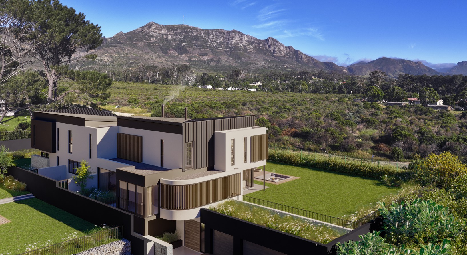 Steenberg Greens H10 — mountain backdrop exterior