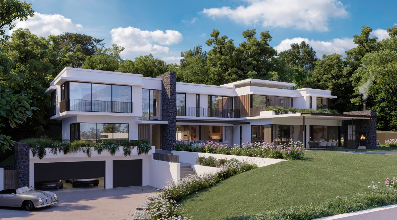 Bishopscourt estate — contemporary residence, Cape Town